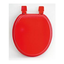 Abattant WC MDF Rouge uni