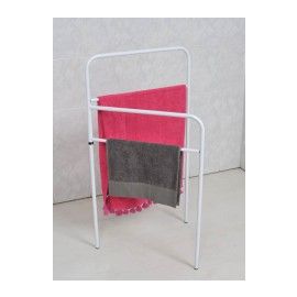 Porte serviette blanc 4 barres