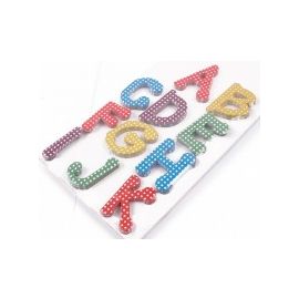 Alphabet papier coloré