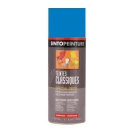 Bombe peinture Bleu azur brillant 400mL