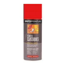 Bombe peinture Rouge clair brillant 400mL