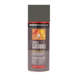 Bombe peinture Gris tendance brillant 400mL