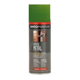 Bombe peinture effet métallisé vert 400ML