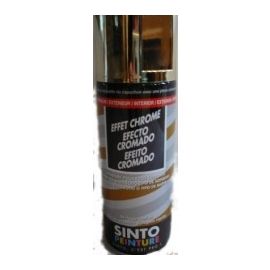 Bombe peinture effet chrome or 400ML