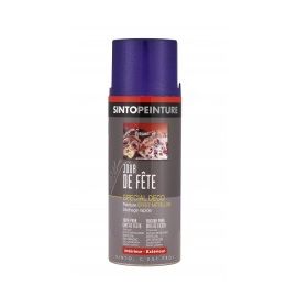 Bombe peinture effet metallisé violet 400mL