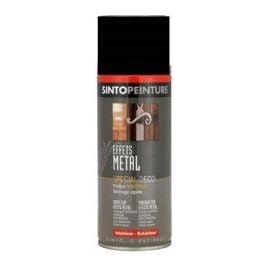 Bombe peinture effet metallisé noir 400mL