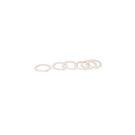 Lot de 6 joints caoutchouc pour bocaux 9cm
