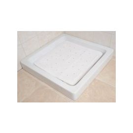 Fond de douche Blanc 55x55cm avec ventouses