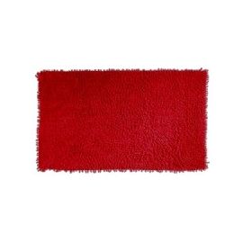 Tapis de bain chenille Rouge