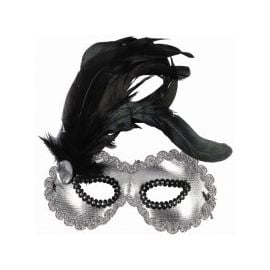 Loup Argent + plumes