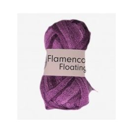 pelote de fil à tricoter flamenco floating Mauve