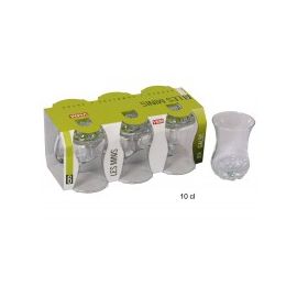 Verres galbés x 6  les Minis