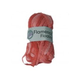 pelote de fil à tricoter flamenco floating saumon