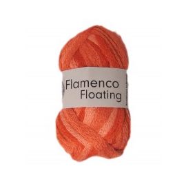 pelote de fil à tricoter flamenco floating Orange