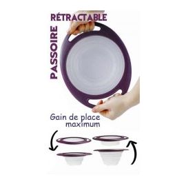 Passoire retractable 18 cm