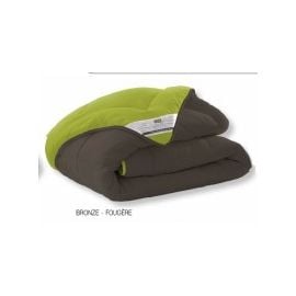 Couette de lit 140x200 cm Bronze Vert anis