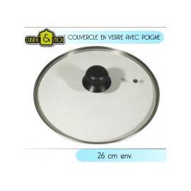 Couvercle de cuisson en verre 26cm