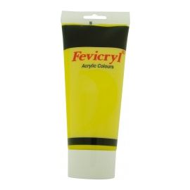 Tube de Peinture acrylique 200mL Jaune citron cadmium