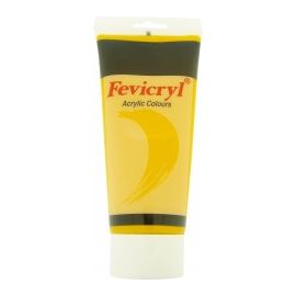 Tube de Peinture acrylique 200mL Jaune Moyen