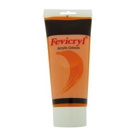 Tube de Peinture acrylique 200mL Orange Cadmium