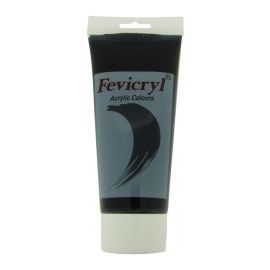 Tube de Peinture acrylique 200mL Noir Mars