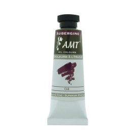 Tube de peinture à l'huile Aubergine 45ml