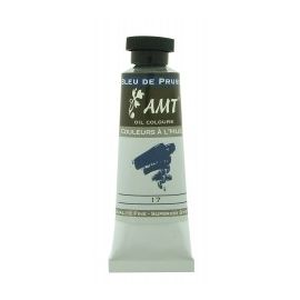 Tube de peinture à l'huile Bleu de prusse 45ml