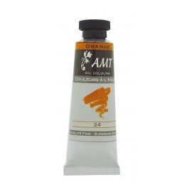 Tube de peinture à l'huile Orange 45ml