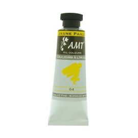 Tube de peinture à l'huile Jaune paille 45ml