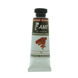 Tube de peinture à l'huile Rouge carmin 45ml