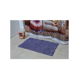 Tapis de bain chenille Lavande