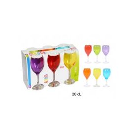 6 verres à vin VENISE