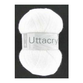 Fil à tricoter Cheval Blanc Uttacryl Blanc