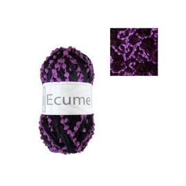 Fil à tricoter Cheval Blanc Ecume Violet