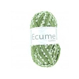 Fil à tricoter Cheval Blanc Ecume Amande lurex