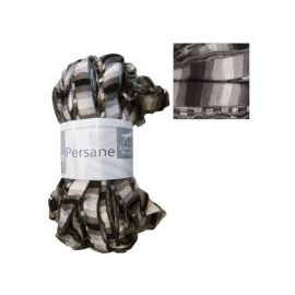 pelote de fil à tricoter Persane Cheval Blanc Gris Noir