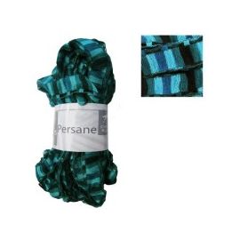 pelote de fil à tricoter Persane Cheval Blanc Bleu Turquoise