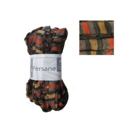 pelote de fil à tricoter Persane Cheval Blanc Orange Gris Taupe