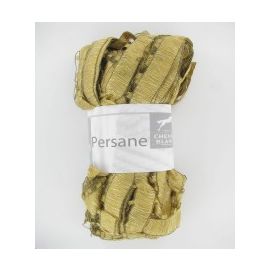 pelote de fil à tricoter Persane Cheval Blanc Doré Lurex