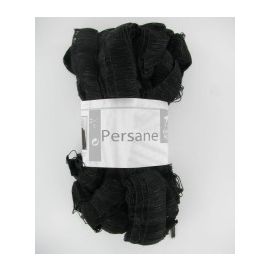 pelote de fil à tricoter Persane Cheval Blanc Noir Lurex