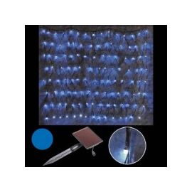 Filet lumineux solaire 150 LED Bleues