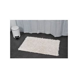 Tapis de coton chenille Blanc