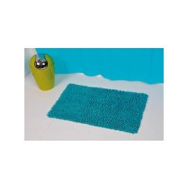 Tapis de coton chenille Turquoise