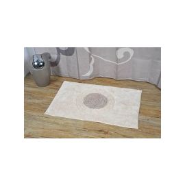 Tapis contour WC Uni marron, tapis toilette - Badaboum