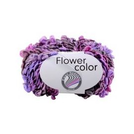 pelote de fil à tricoter Flower Color Grundl Purple