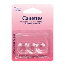 Canettes pour machines SINGER 120/14