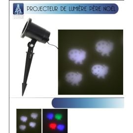 Projecteur LED Lumineux Père noel