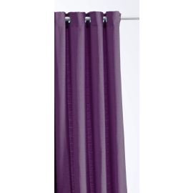 Rideau Paille de Riz Violet