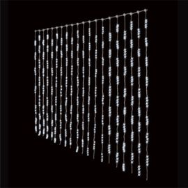 Rideau lumineux Noel 240 LED Blanc Froid