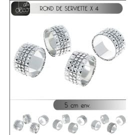 Rond de serviette mariage Diamant